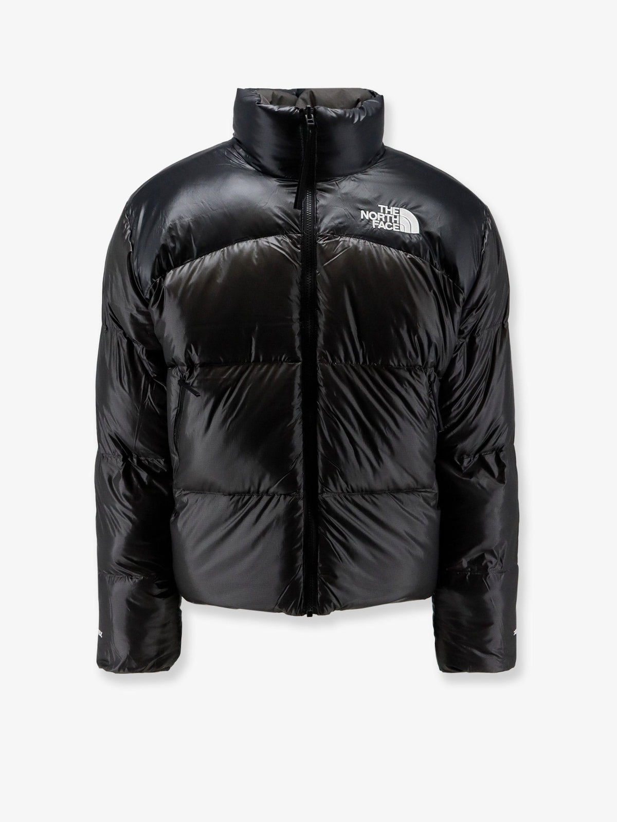 The North Face Pertex Nuptse reversible nylon down jacket - Leadblack