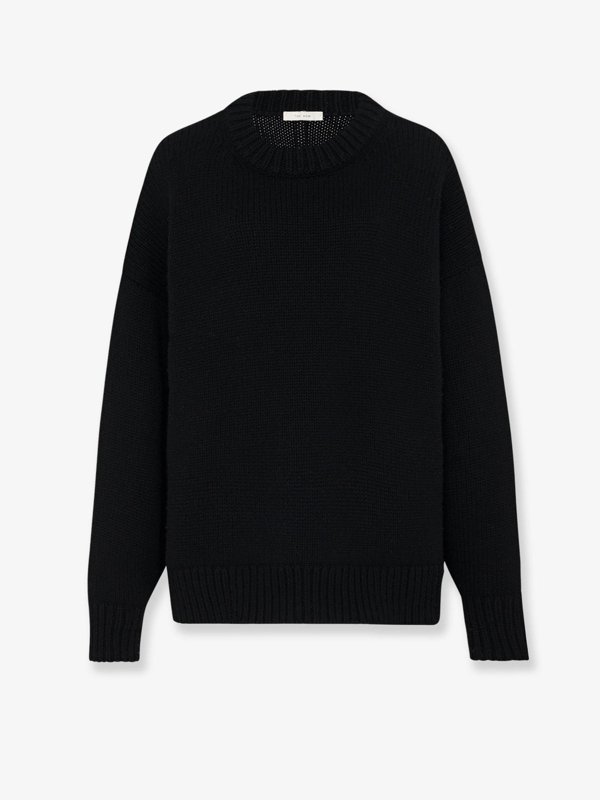 The Row Ophelia wool and cashmere sweater - Black