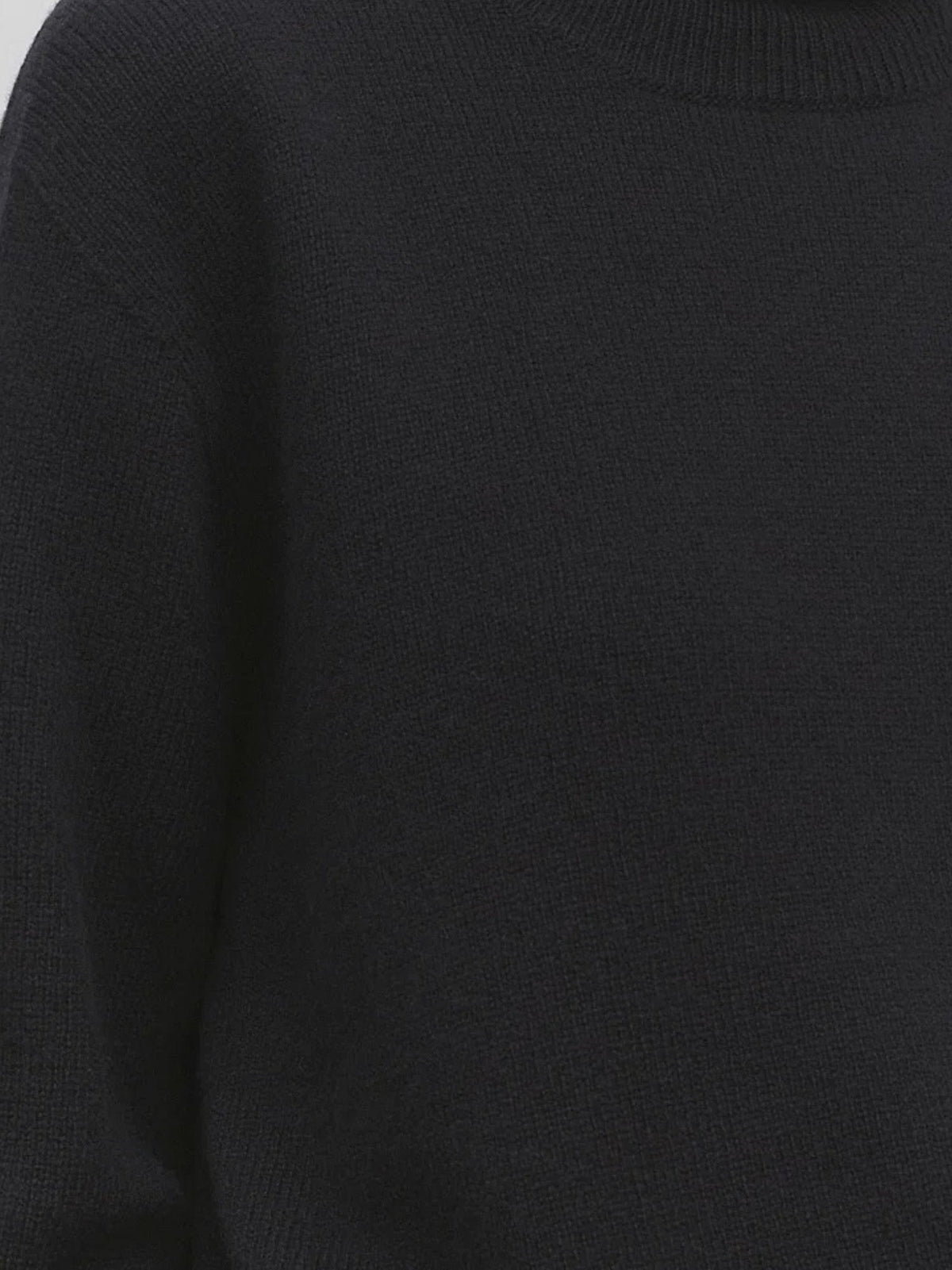 The Row Stepny wool and cashmere blend sweater - Black