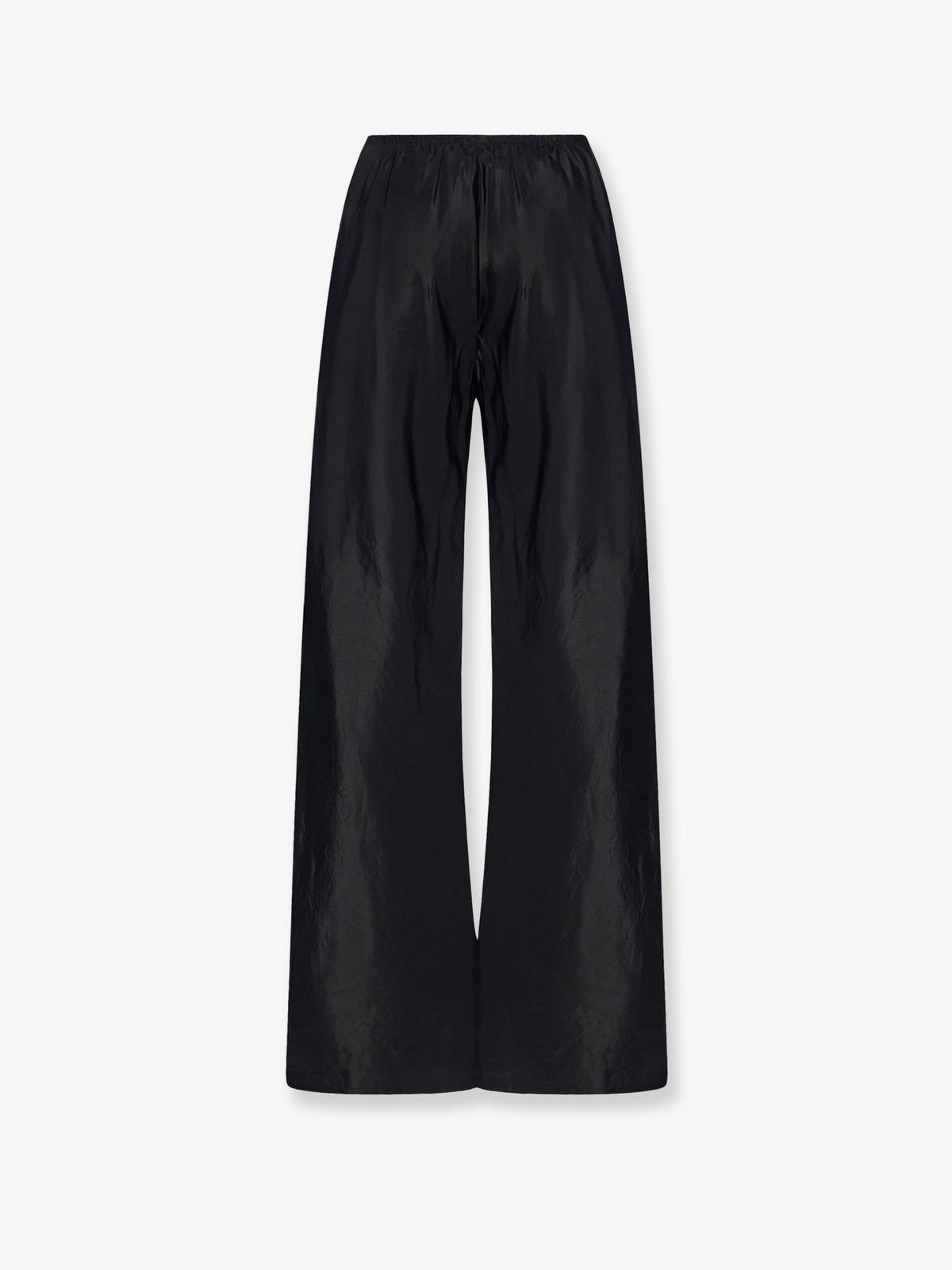 The Row Gala silk trousers - Black
