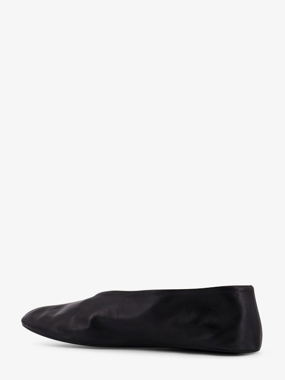 The Row Stella Slipper leather ballerinas - Black