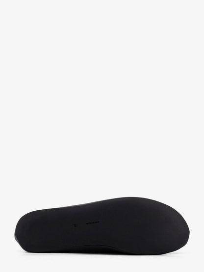 The Row Stella Slipper leather ballerinas - Black