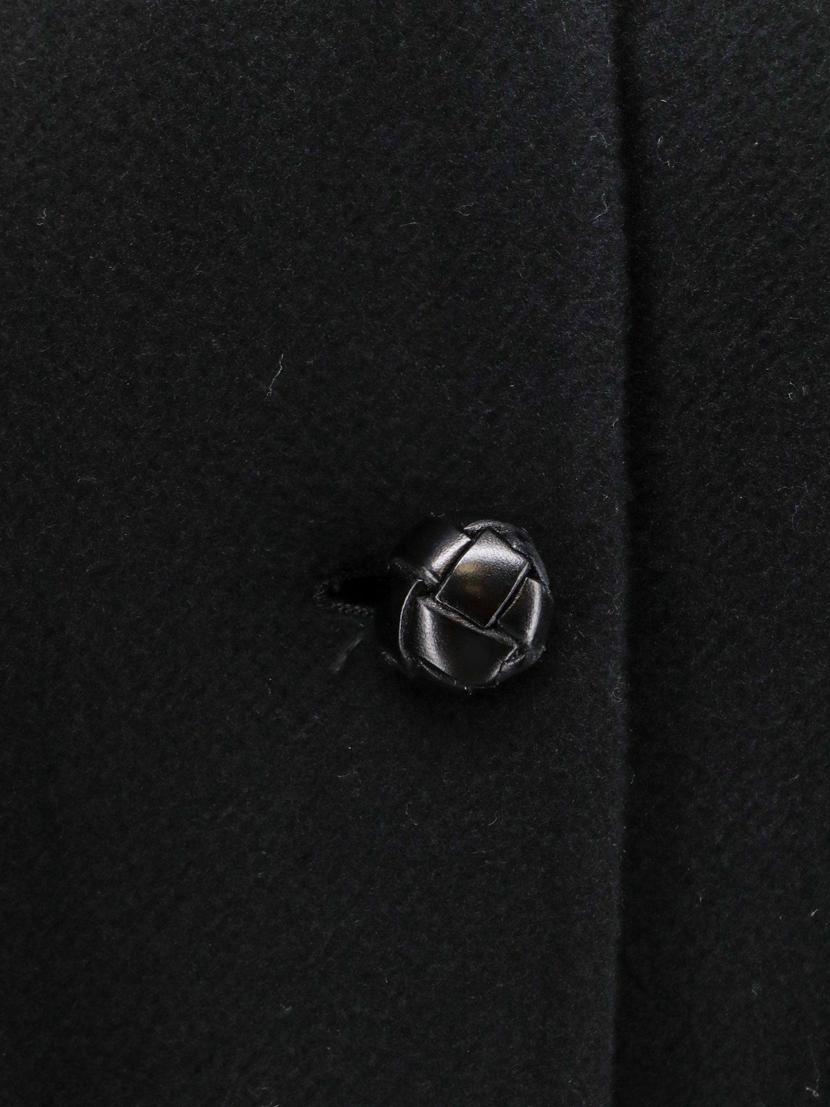 The Row Ina virgin wool and cashmere coat - Black