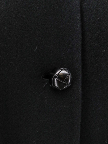 The Row Ina virgin wool and cashmere coat - Black