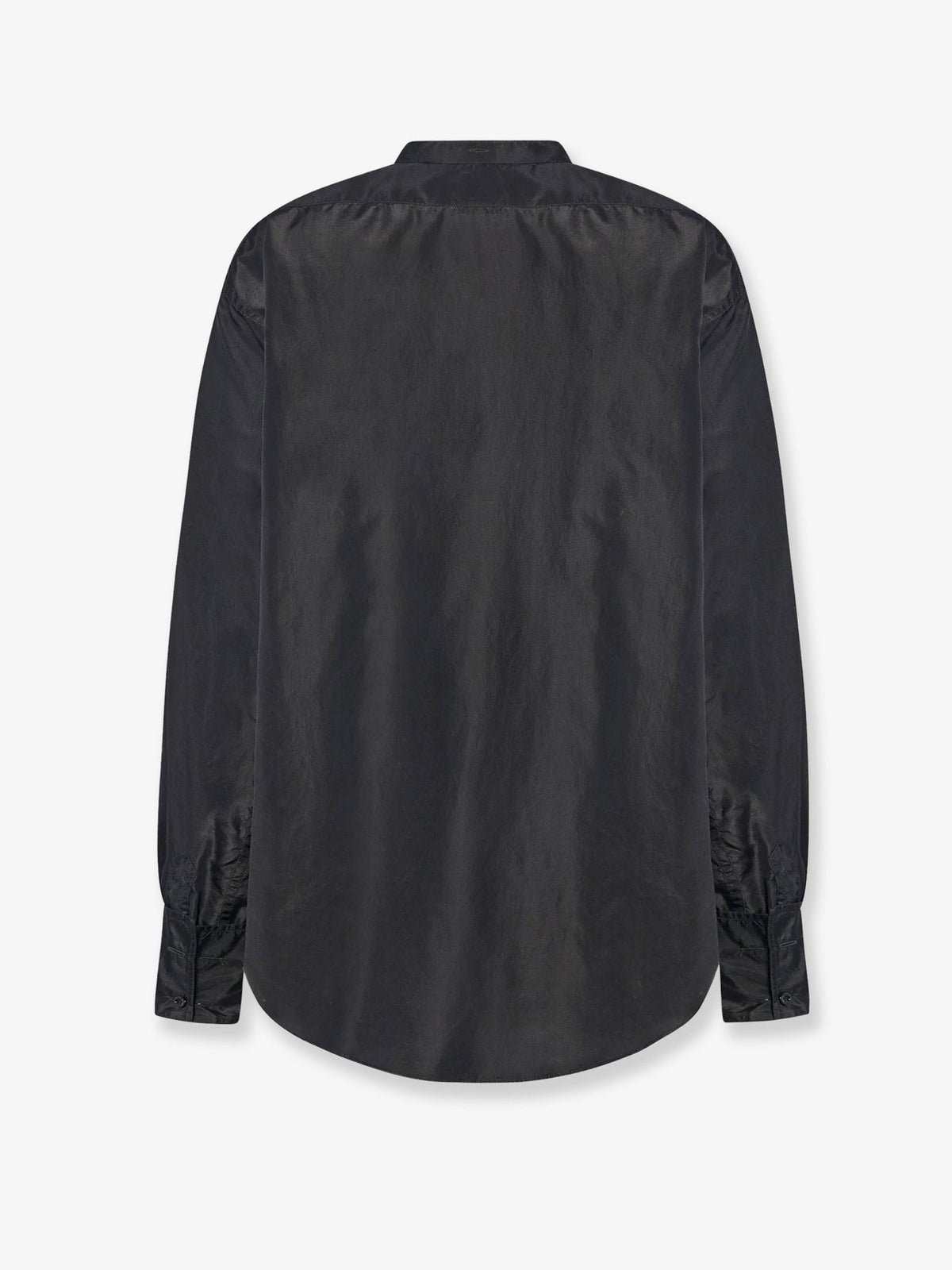 The Row Lula silk shirt - Black