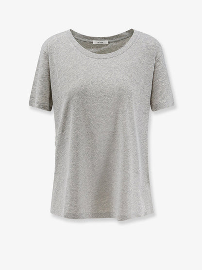 The Row Dera cotton T-shirt - Lightgreymelange