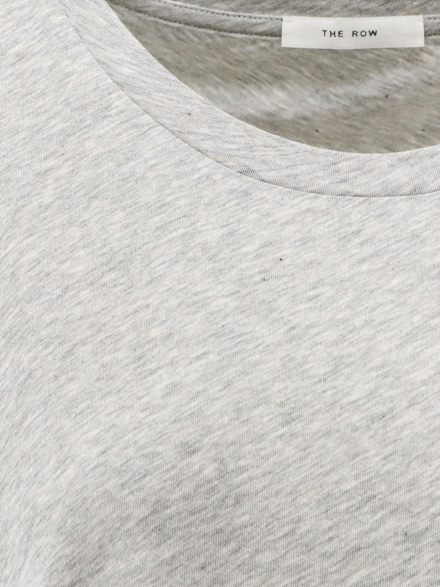 The Row Dera cotton T-shirt - Lightgreymelange