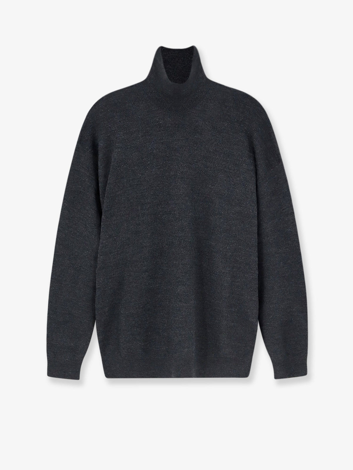 The Row Qabuki wool turtleneck - Charcoalmelange