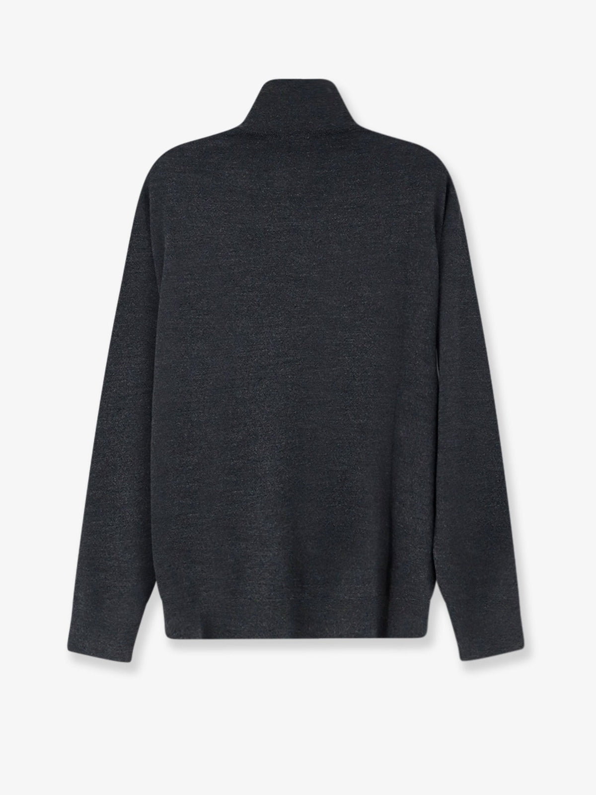 The Row Qabuki wool turtleneck - Charcoalmelange