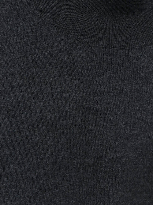 The Row Qabuki wool turtleneck - Charcoalmelange