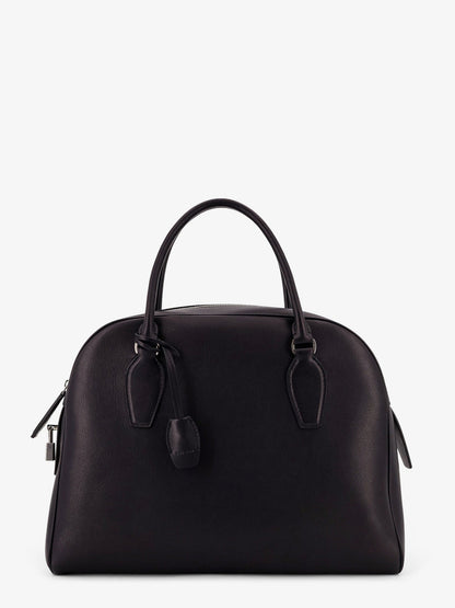 The Row India 12.00 leather handbag - Black Ans