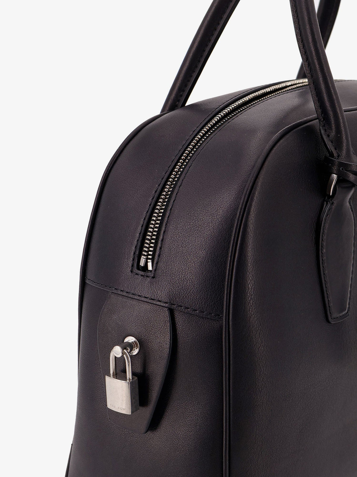 The Row India 12.00 leather handbag - Black Ans