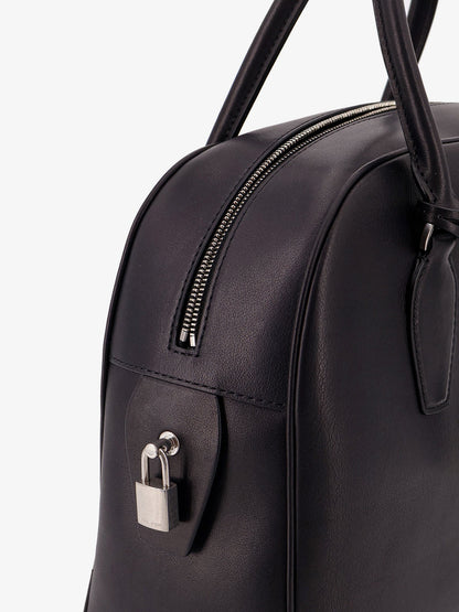 The Row India 12.00 leather handbag - Black Ans