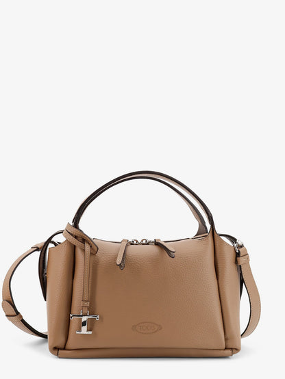 Tod's Apa leather crossbody bag - Cappuccino Argilla
