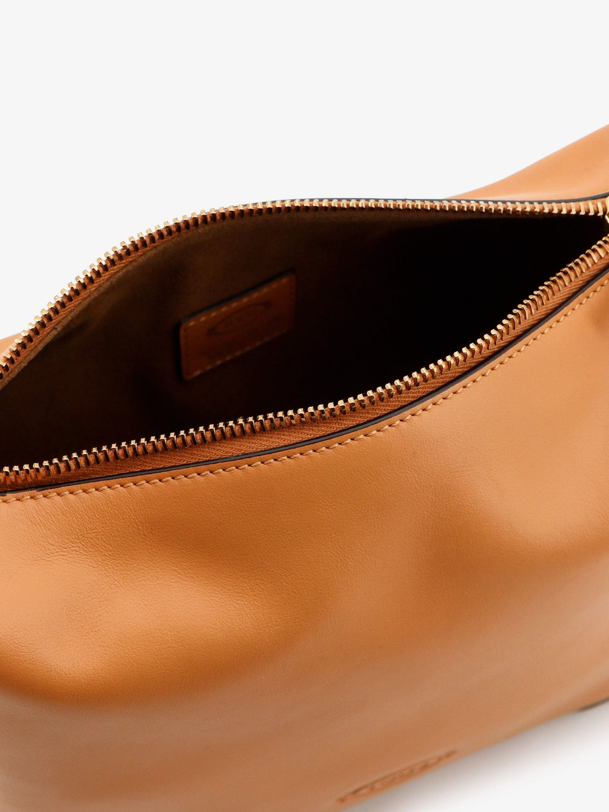Tod'S Metal Dots Leather Mini Bag - Marrone