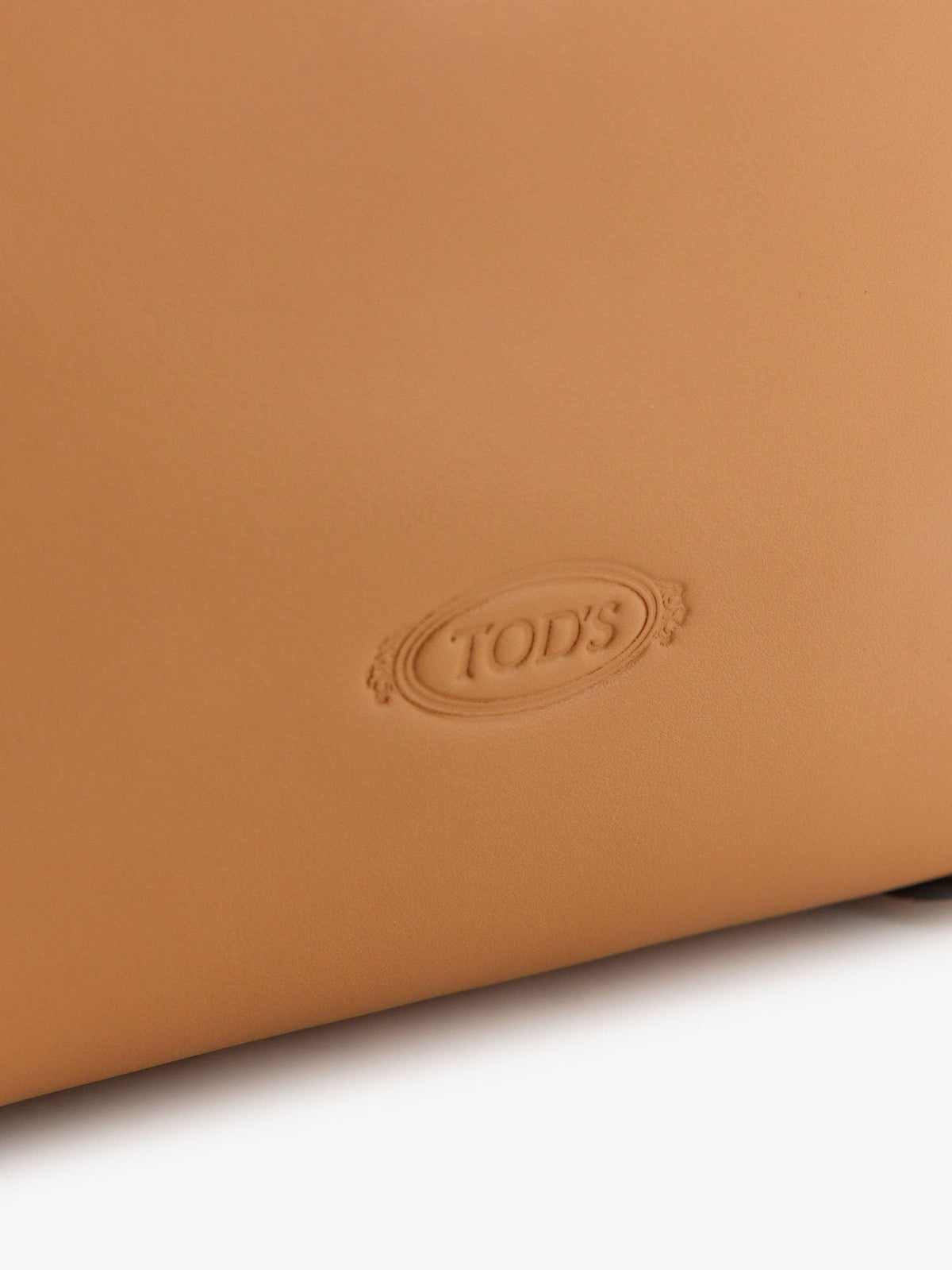Tod'S Metal Dots Leather Mini Bag - Marrone