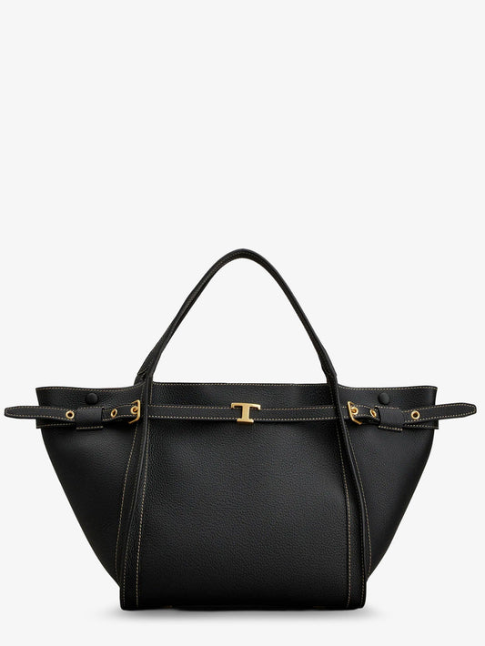 Tod'S Hammered laeather tote bag - Nero