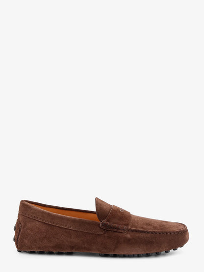 TOD'S - Suede loafers with Gommini detail on the back