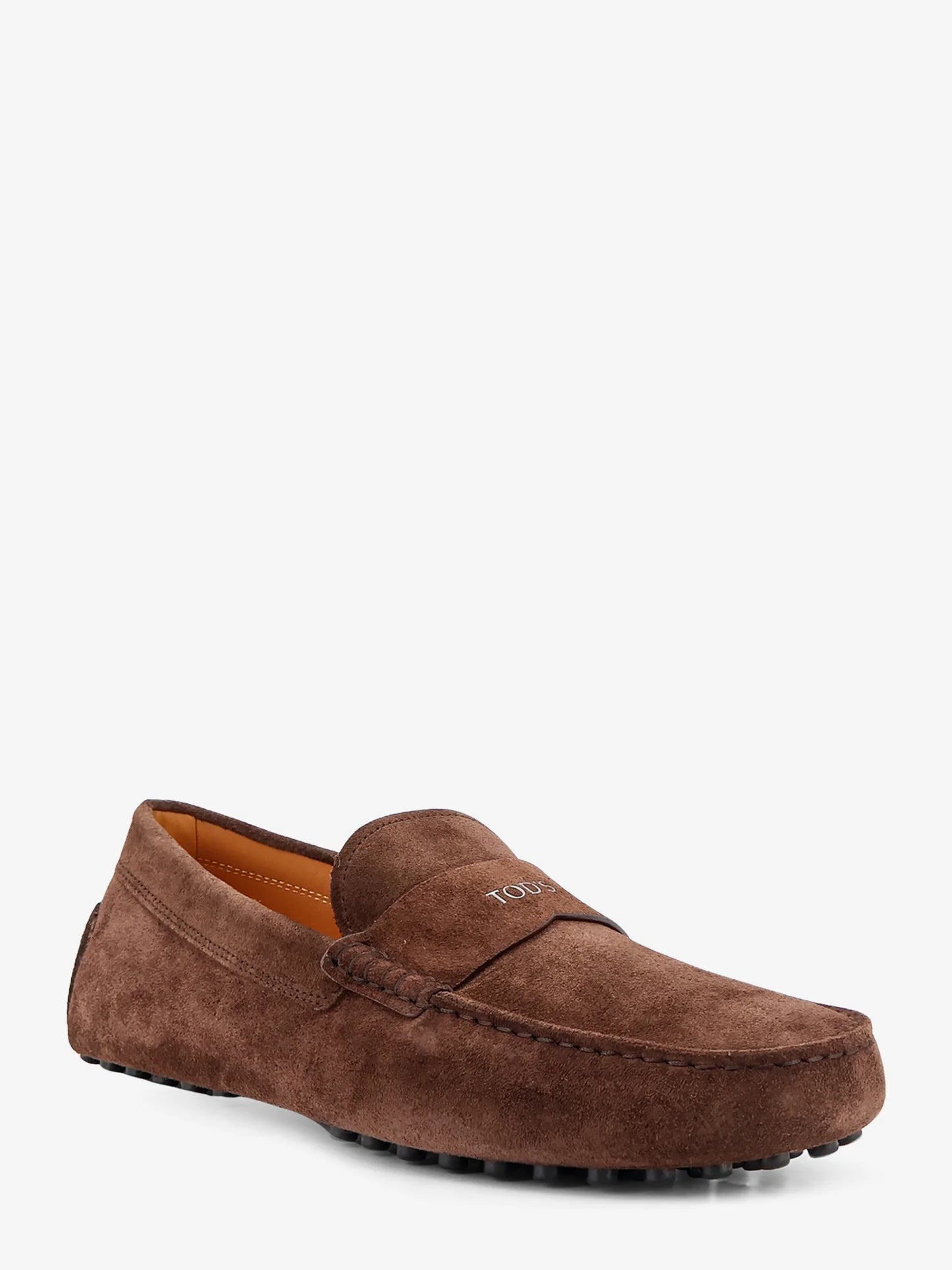 TOD'S - Suede loafers with Gommini detail on the back