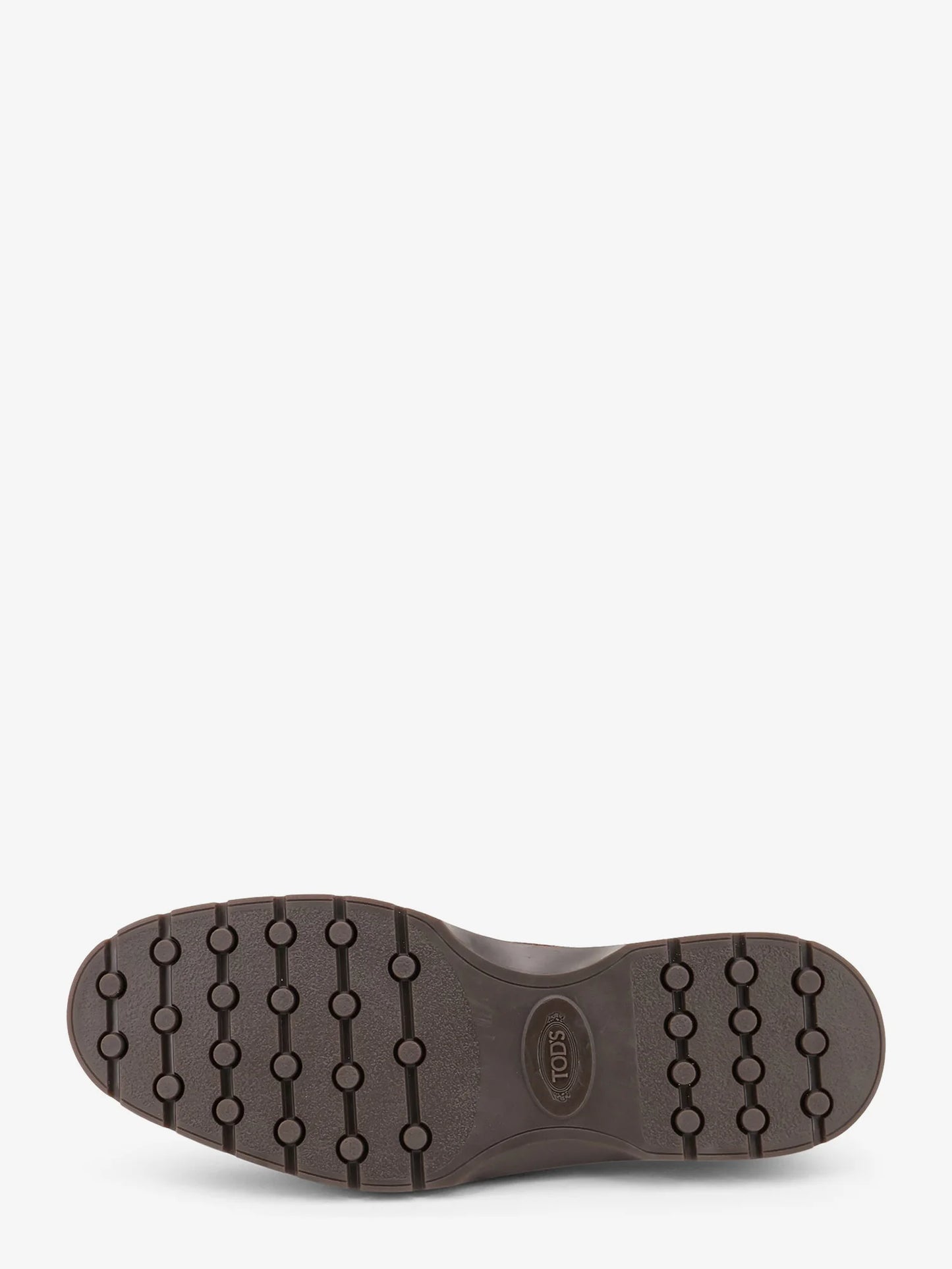 TOD'S - Suede loafers with metal logo