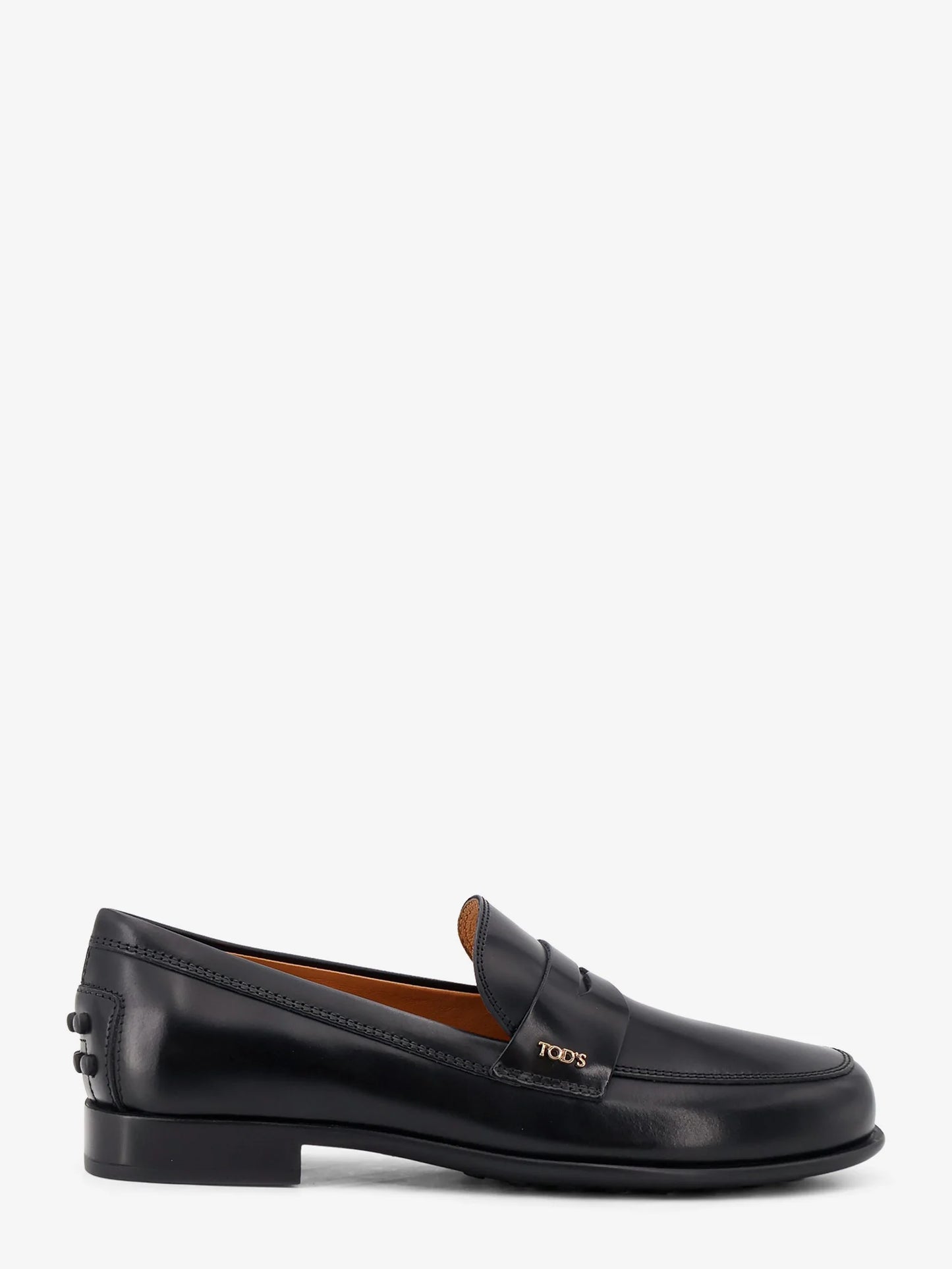 TOD'S - Leather loafers with Gommini detail on the back