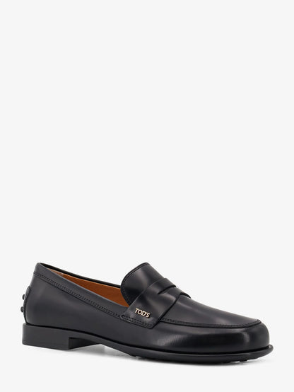 TOD'S - Leather loafers with Gommini detail on the back