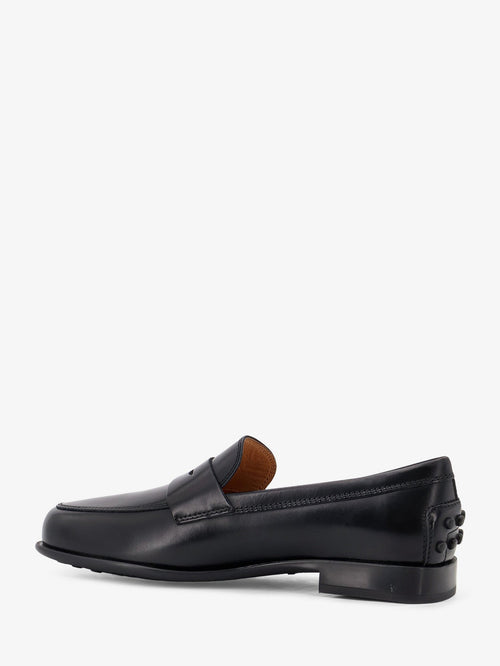 Tod'S Leather loafers with Gommini detail on the back - Nero