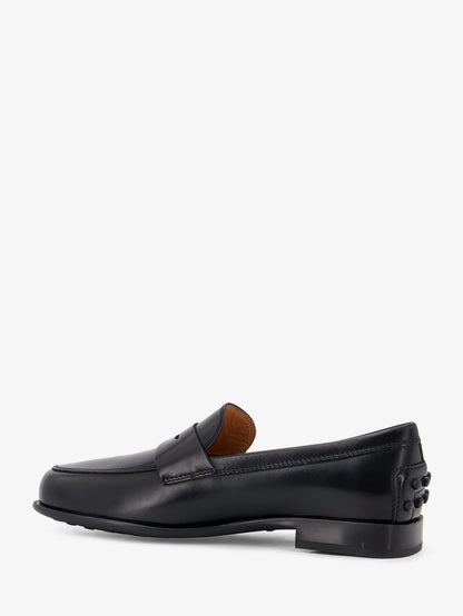 TOD'S - Leather loafers with Gommini detail on the back