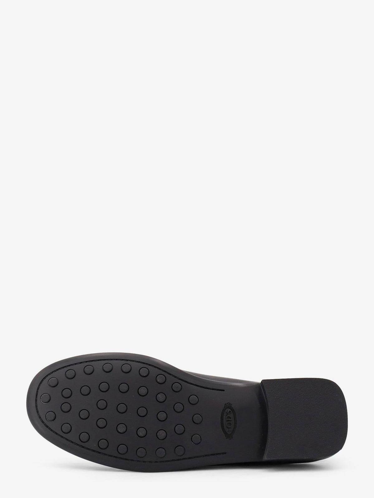 Tod'S Leather loafers with Gommini detail on the back - Nero
