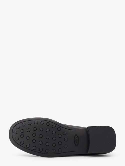 Tod'S Leather loafers with Gommini detail on the back - Nero