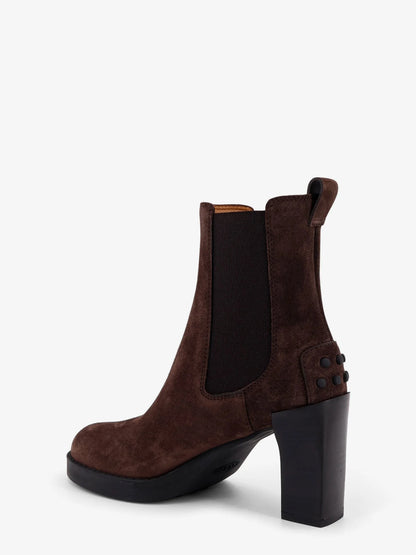 TOD'S - Suede ankle boots