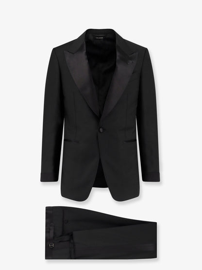 Tom Ford Shelton stretch wool tuxedo - Black