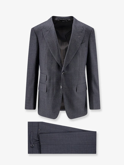 Tom Ford Single-breasted wool suit - Anthracite