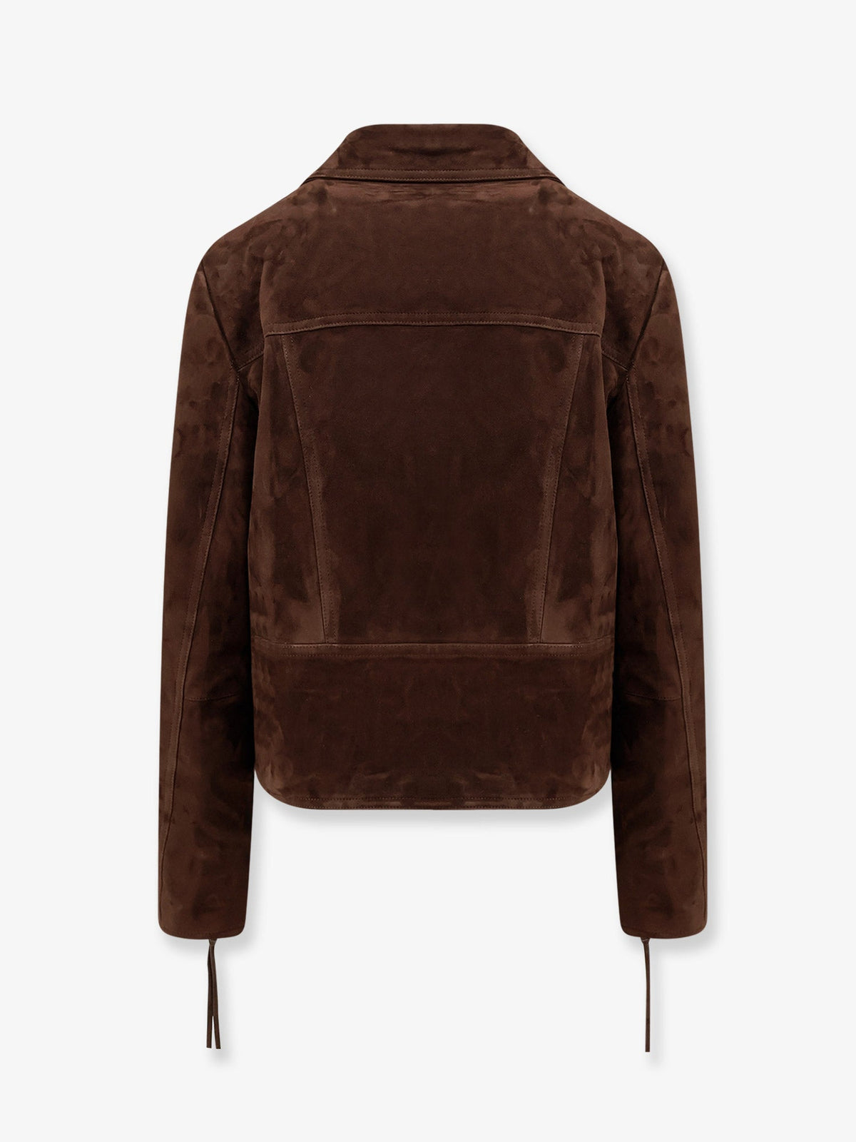 Tom Ford Suede Biker Jacket - Chocolatebrown
