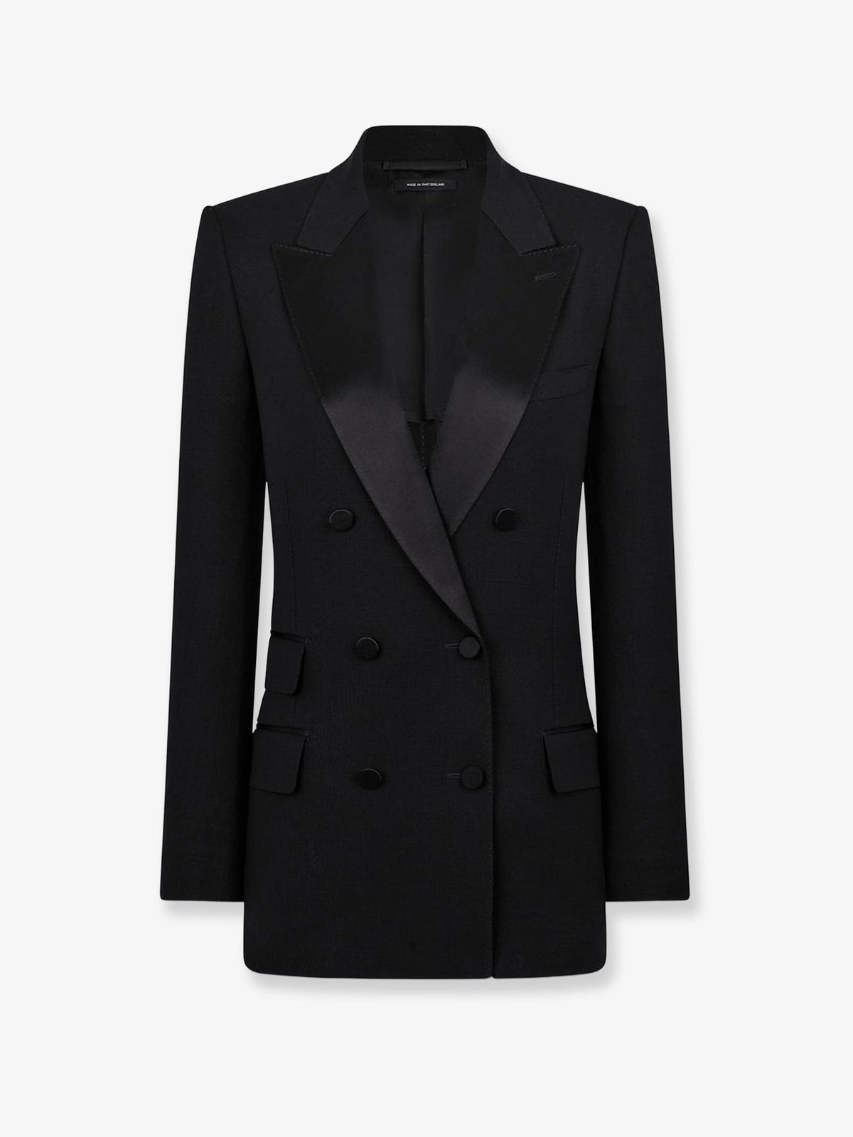 Tom Ford Wool Tuxedo Blazer - Black