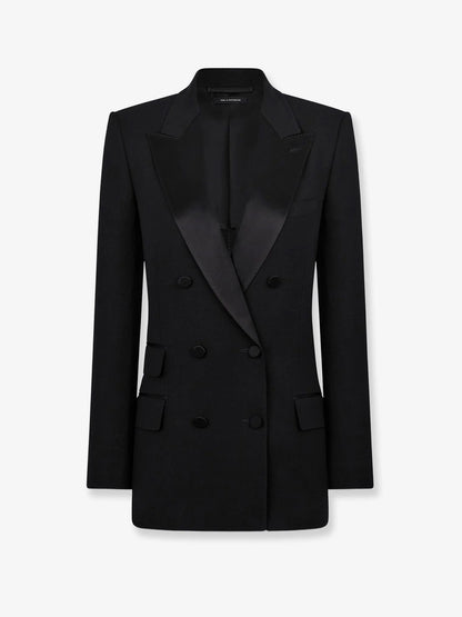 TOM FORD - Wool Tuxedo Blazer