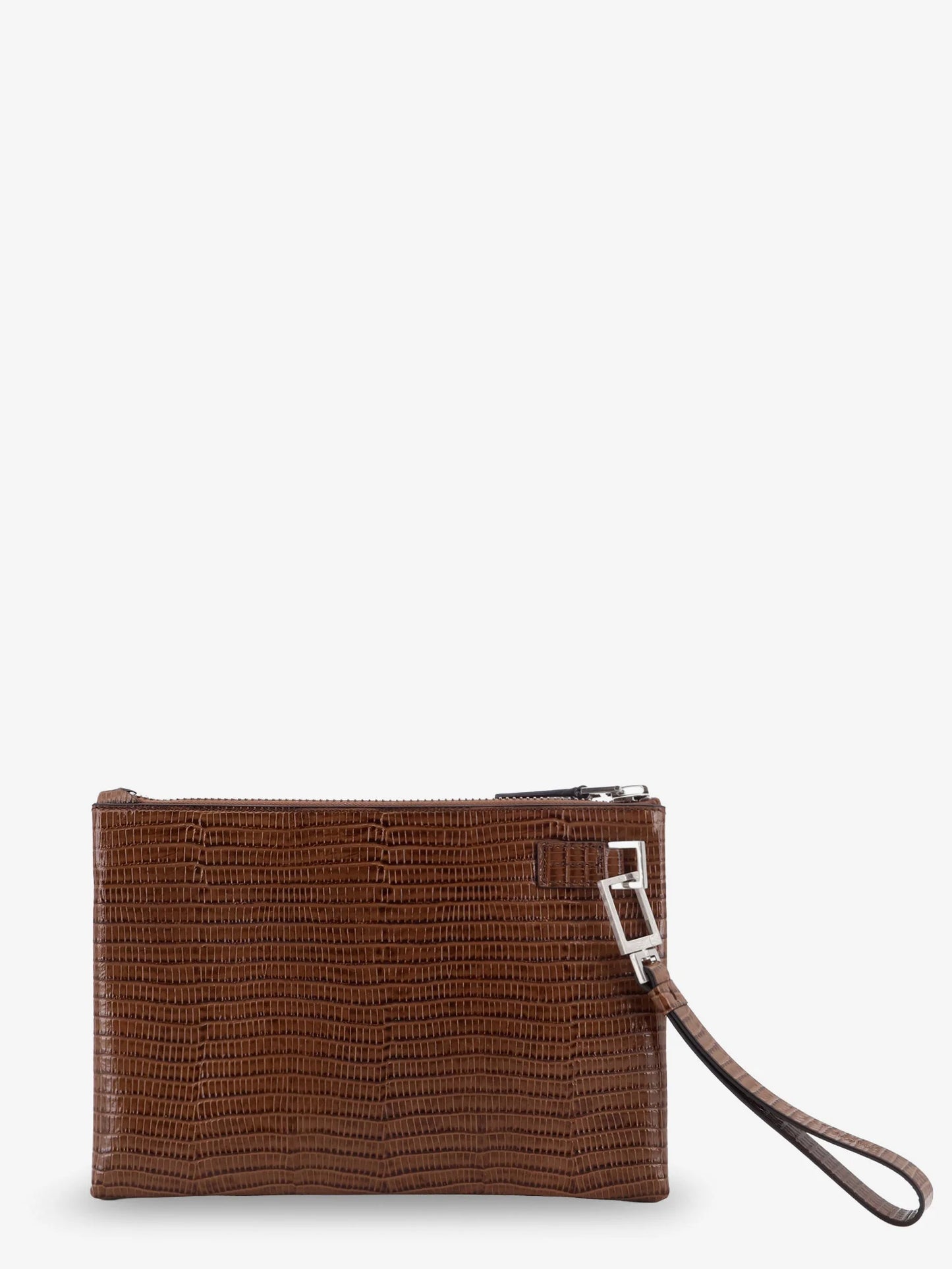 TOM FORD - Leather clutch