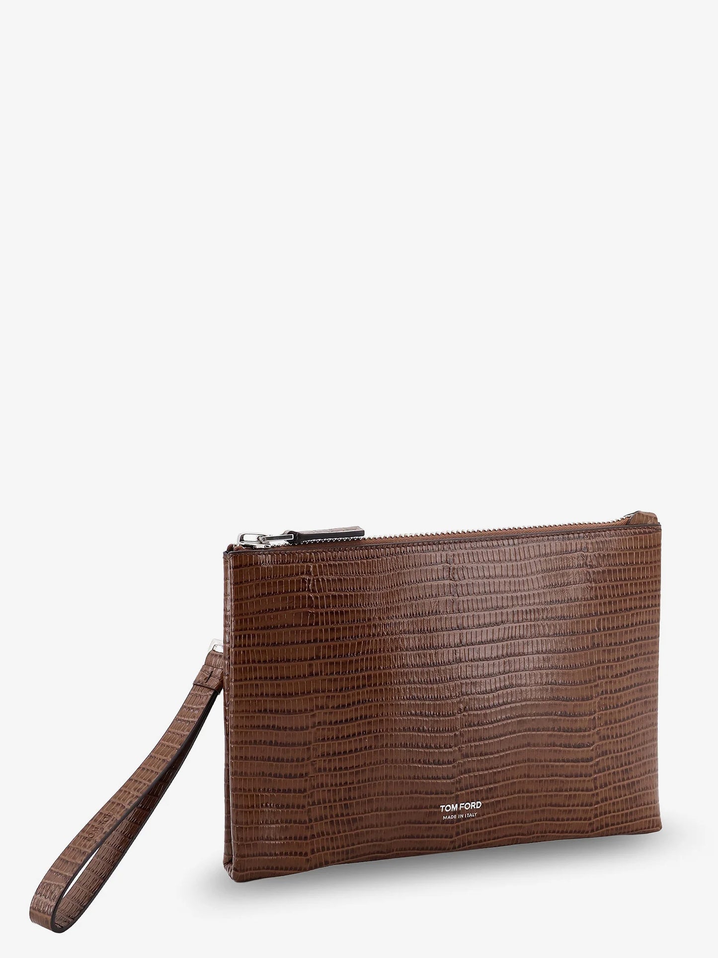 TOM FORD - Leather clutch
