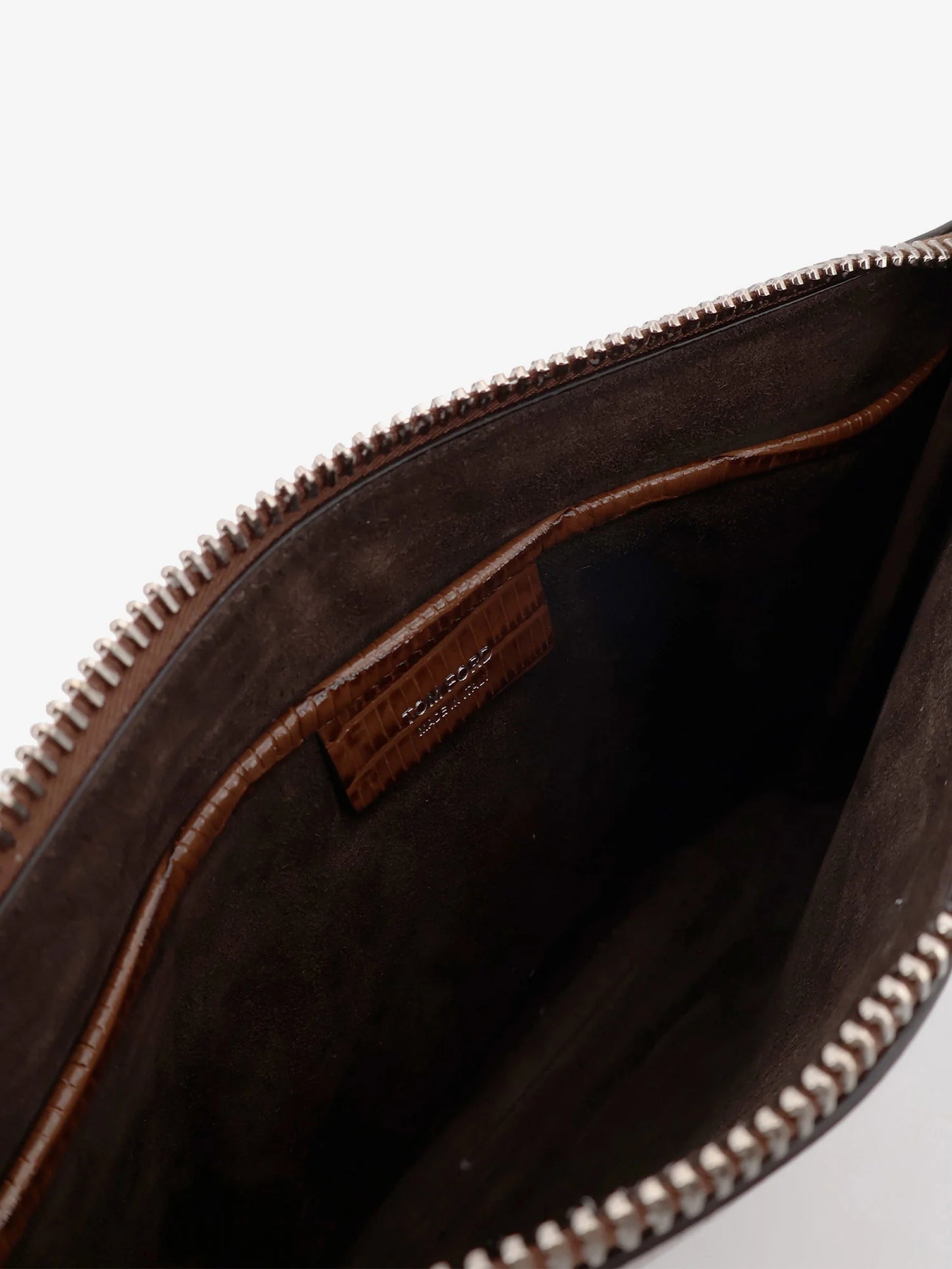 TOM FORD - Leather clutch