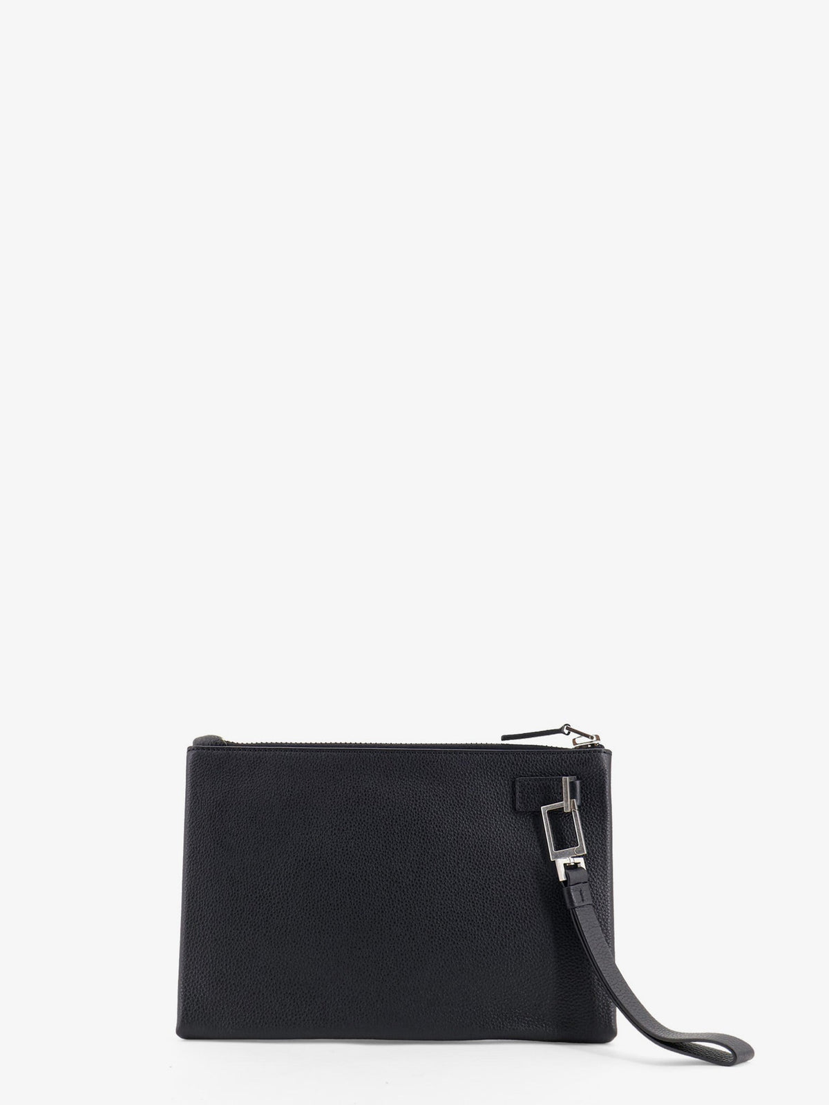 Tom Ford Grainde leather Pochette - Black