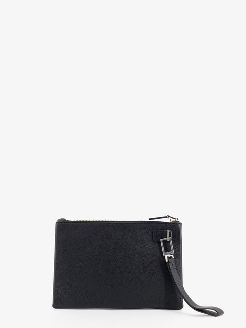 Tom Ford Grainde leather Pochette - Black