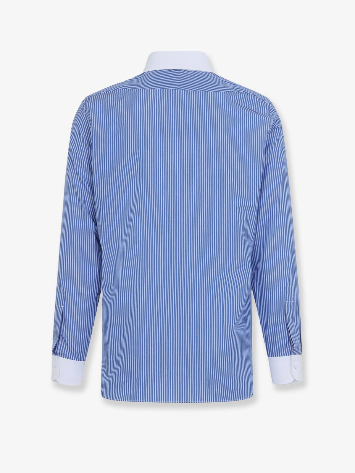 Tom Ford Striped cottton shirt - Comboblue&White