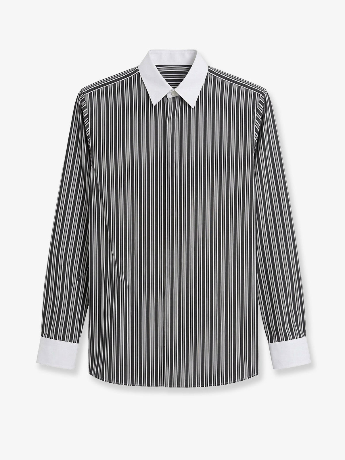 Tom Ford Striped cotton shirt - Black&White
