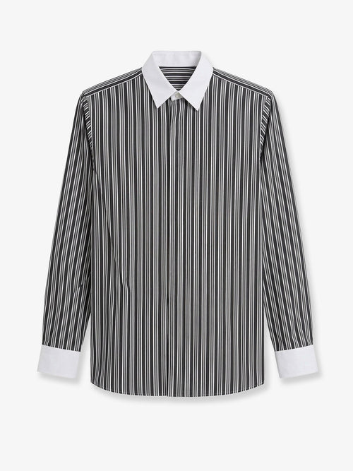 Tom Ford Striped cotton shirt - Black&White