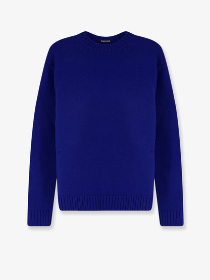 Tom Ford Virgin wool and cashmere sweater - Royalblue