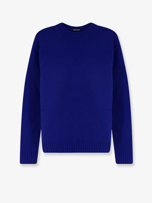 Tom Ford Virgin wool and cashmere sweater - Royalblue