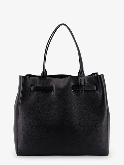 TOM FORD - Leather shoulder bag with logo
