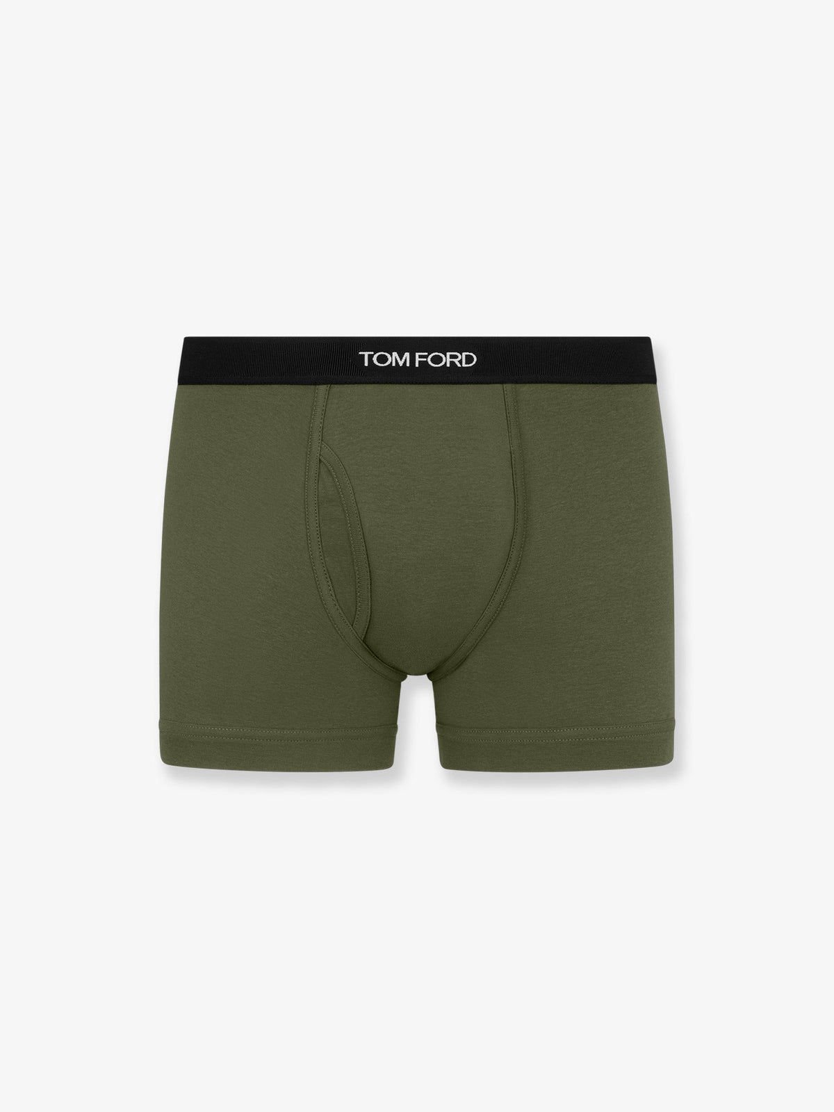 Tom Ford Stretch cotton boxer briefs - Militarygreen