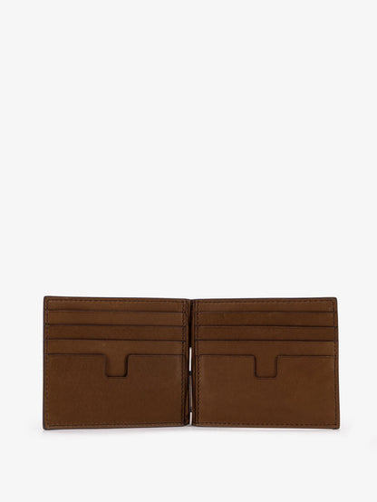 Tom Ford Nubuck wallet - Olivebrown