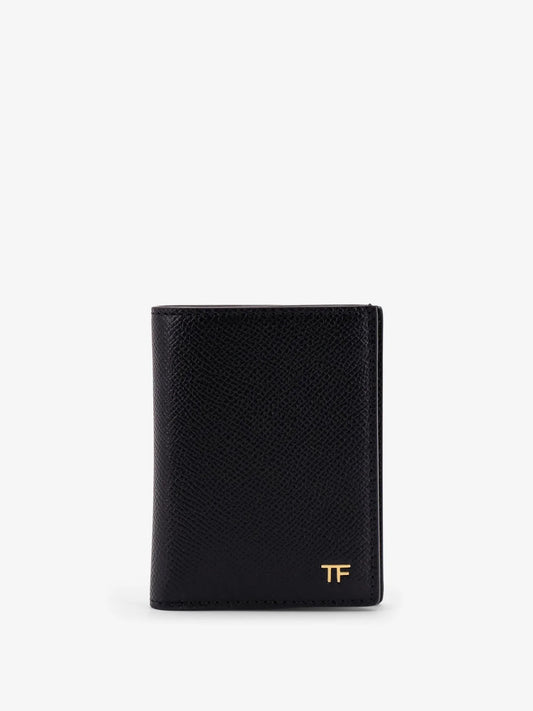 Tom Ford Leather Card Holder With Logo